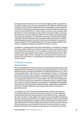 Factors that contribute to community business success 6. Overall conclusions and recommendations